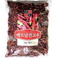 오케이식품/베트남건고추(땡초) 1kg, 1개