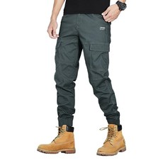 JEEP SPIRIT 지프 봄가을 남성 카고바지 아웃도어 멀티포켓 조거 팬츠 23MA783TR7201+사은품