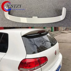 폭스바겐 골프6 GTI R20 리어루프 스포일러 11-13년 카본 ABS Carbon fiber look, white