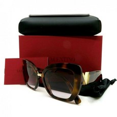 429417 / Valentino Havana V Logo Butterfly Women Sunglasses New w/Box VA 4057A 5011/8H 54