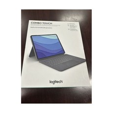 [관부가세포함] 12.9인치 아이패드 프로 5~6세대용 로지텍 콤보 터치 키보드 케이스 - 옥스포드 그레이