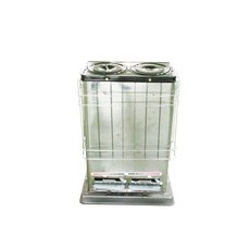 NTC 연탄난로 2구 6탄(신형-스텐), 연탄난로_2구 6탄(신형-스텐)