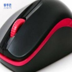 블루몬 로직 무선광마우스 1000DPI핑크 적외선센서 오토링크 마우스 무선마우스 게이밍마우스, 단일상품