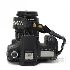 DSLR 카메라 가죽 핸드 스트랩 블랙 카메라용품
