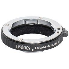 [해외직구]Metabones Leica M Lens to FUJIFILM X-Mount Camera T Adapter (Black), 1개, One Color_One Size