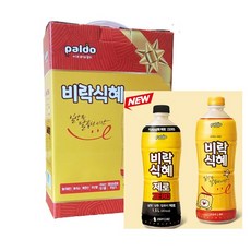 팔도 비락식혜 1.5L 4개+비락식혜 제로 1.5L 4개 총8개 선물 2입 박스 4개 증정