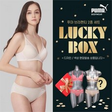 푸마바디웨어 LUCKY PACK 랜덤 브라팬티 2종