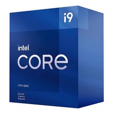 Intel 코어 i911900F 데스크탑 프로세서 8 최대 5.2 GHz LGA1200 인텔 500 시리즈 및 400 칩셋 65W, 프로세서 8 코어 - i911900