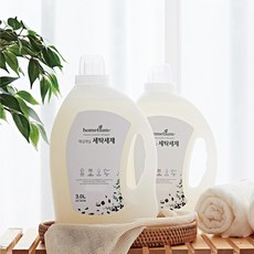 100% 베이킹소다 홈티움 액체 세탁 세제 3L, 4개