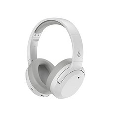 Edifier W820NB 무선 헤드폰 액티브 노이즈 캔슬링 외음 캡처 기능 고해상도 대응 Bluetooth5.0 게임 모드 전용 앱 대응 49시간 연속 재생 텔레워크 오버 이어 헤드폰 밀폐형 마이크 내장 (흰색)