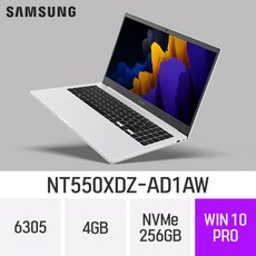 삼성전자 노트북 플러스2 NT550XDZ-AD1AW, 4GB, 256GB, 포함