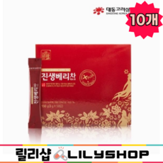 진생베리 차 건강차 전통차 릴리샵 진생베리차 인삼열매 차 쇼핑백포함, 3g, 50개입, 10개