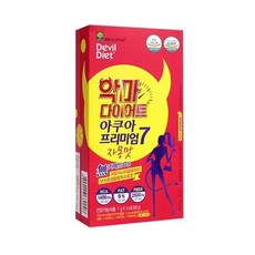 애플트리김약사네 악마 다이어트 아쿠아 프리미엄7 자몽맛, 56개, 7g