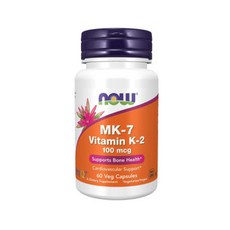 나우푸드 MK-7 비타민 K-2 100mcg 베지 캡슐, 60개입, 1개