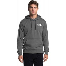 [XL] 노스 페이스 남성용 패치 풀오버 후드 티 TNF 블랙 헤더 XL