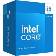 컴퓨터 CPU Intel Core i514400F Desktop Processor 10개 코어6개의 P 코어 4개의 E 최대 4.7GHz - i514400