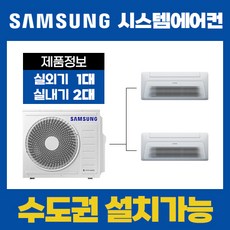 삼성전자 아파트 시스템에어컨 2대 18평 6평 AJ030RXH4BC1(설치비별도), MUQ0902A24V