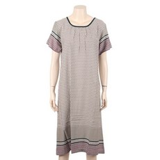 비너스(여)시원하고 편안한 에스닉스보다나염원피스(VEV3443L/GR)