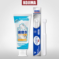 해외 일본 코지마 애완 동물 칫솔과 치약 세트 고양이와 강아지 치아 청소 용품-14698, 단일옵션, 옵션01