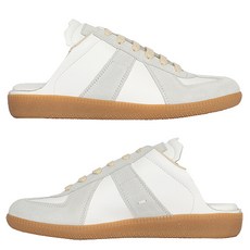 [Maison Martin Margiela][팹스타일] 20SS 메종 마르지엘라 독일군 레더 뮬 스니커즈 (여성/러버솔) S58WS0107 P1895 T1016