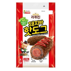 [롯데푸드] 라퀴진 돼지바핫도그 450g, 상세 설명 참조