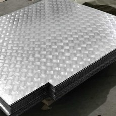 알루미늄 체크판 철판 바닥 미끄럼방지 가공 박판, 1.5x1000x2000, 1개