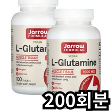 재로우 L-글루타민 1000mg 타블렛 100정 1개, 200회분