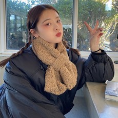 치크뽀글이목도리