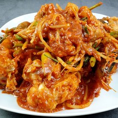 [식품의즐거움] 국내산 동해안 아귀찜 세트 1.2kg(야채 소스포함), 단품
