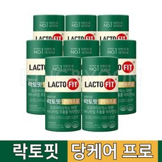 혈당케어 종근당 락토핏 당케어 프로 혈당유산균PBS 비타민D 업그레이드, 8개, 30회분