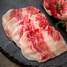 [함평한우] 한우 1++ 생 차돌박이 차돌 육사시미, 1팩, 01_차돌 육사시미 150g