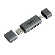 넥시 USB 3.0 C타입 SD카드 OTG 변환 멀티 리더기 NX1479, 1개