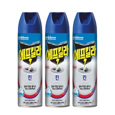 에프킬라 모기약 에어로졸 그린티향 500ml 3개 125089