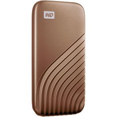 WD My Passport SSD 외장 휴대용, 2TB, Gold, 2TB, 1개