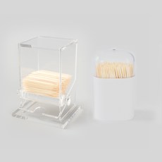 스마트 이쑤시개 통 홀더 요지 수동 디스펜서, 01. 마그네틱 이쑤시개통 (0962), 1개