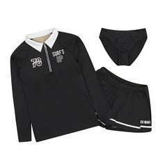 피에르가르뎅 아동 여아 래쉬가드 주니어 래시가드 세트
