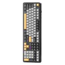 AULA F108 108키 RGB 3모드 기계식 키보드+키캡, 스타리 나이트 블랙, 카라멜라떼 축, 제조사축 키보드/마우스 AULA F108 108키 RGB 3모드 기계식 키보드+키캡, 스타리 나이트 블랙, 카라멜라떼 축, 제조사축 키보드/마우스