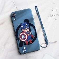 에스제이 컴퍼니(SJ Co.) 애니메이션 사과폰 액상 실리콘 IPHONE11PRO 큐트 XS 여성 MAX 커플 XR 드랜드