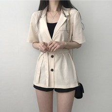 벨트자켓