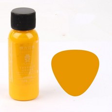가죽 탄성 가장자리 오일 DIY 수제 소 소재 조각 벨트 자극 냄새없이 매트 수리, [01] 30ml, yellow, 1개