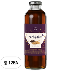 초록원 헛개홍삼차, 660g, 12개, 1개입