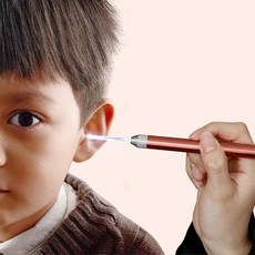 귀지청소 귓밥제거 불빛 귀이개 2개 귀후비게 아기귀청소 귀후비개