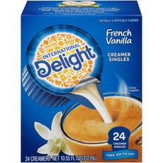 인터내셔날 딜라이트 프렌치 바닐라 커피크리머 24개입, 312ml, 1개, 312ml