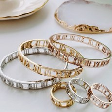 은팔찌반지세트