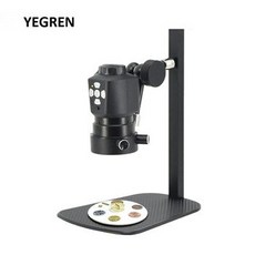 [해외] 3.0MP 1080P HDMI 조명 디지털 현미경 LED 초점 조정 가능한 전자 현미경 전화 수리 PCB 검사, 상세내용표시