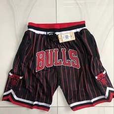 NBA 농구반바지 5부 유니폼 농구복 농구바지 쇼츠, 불 스트라이프, 1개