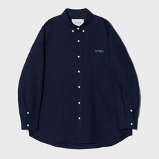 우영미백로고셔츠