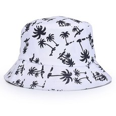 New Cotton Bucket Hats Summer Men's Fishing Hat Maple leaf Print Panama Bucket Cap Fashion Casua