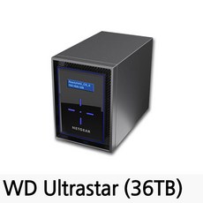 넷기어 ReadyNAS RN422 2베이 랜섬웨어예방 듀얼 2.2GHz, RN422 (36TB)