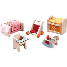 HABA Little Friends 어린이 놀이방 - 10.2cm(4인치) 벤디 인형용 인형의 집 가구, 한개옵션0